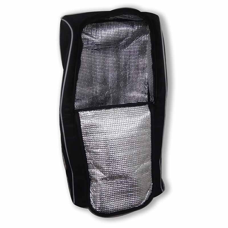 Bolsa hielera para carrito de mandado Negro Brang