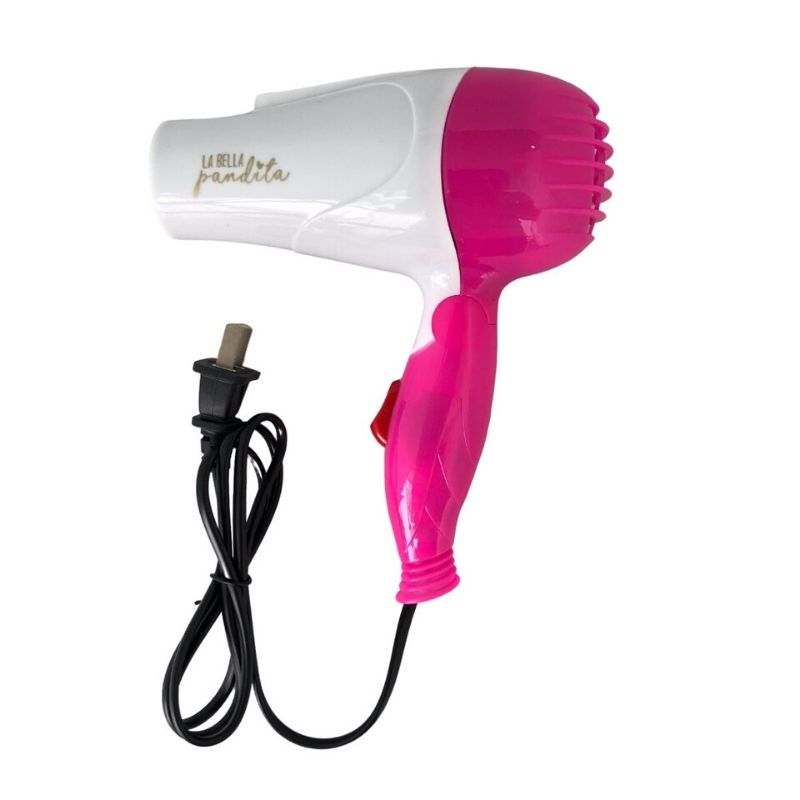 Secadora Mini de Cabello Ionica, LBP, Plegable, 1000 W, 17 cm (6.7in) Color Azul.