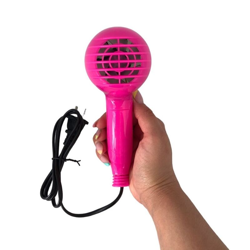 Secadora Mini de Cabello Ionica, LBP, Plegable, 1000 W, 17 cm (6.7in) Color Azul.