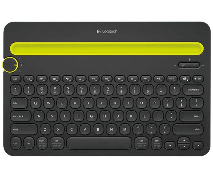 Teclado Logitech Bluetooth K480 Para Tablet Y Telefono 920-006346.