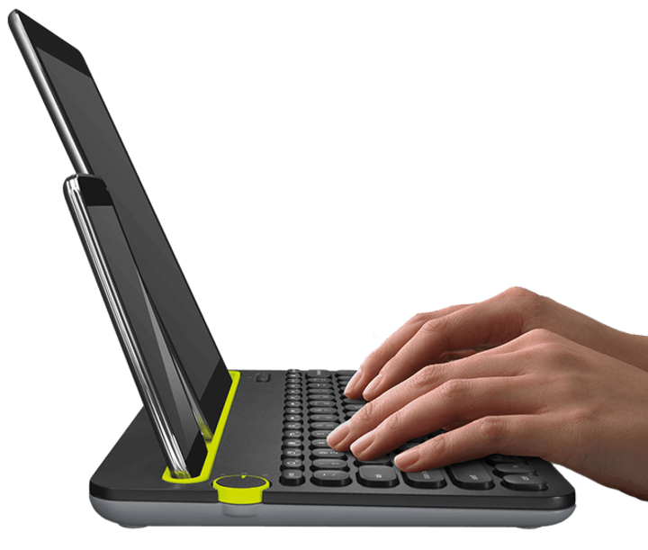 Teclado Logitech Bluetooth K480 Para Tablet Y Telefono 920-006346.