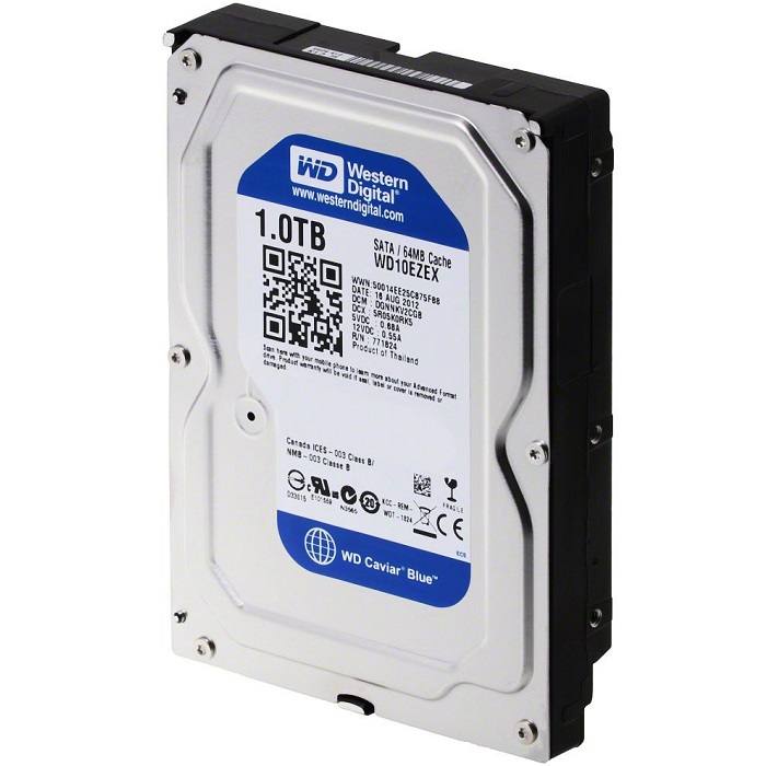 Disco Duro 3.5 Western Digital 1 TB 7200 RPM SATA 3 64MB WD Blue WD10EZEX