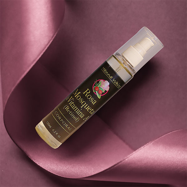 Aceite de Rosa Mosqueta y Vitamina A Retinol Corporal I Hidratante I 125ml