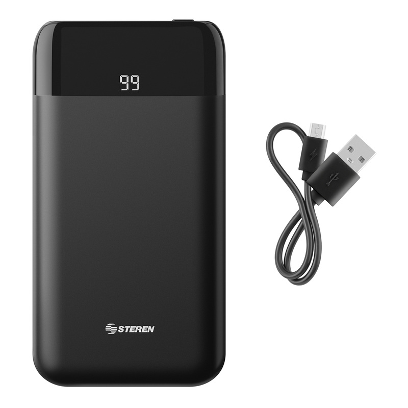 Power Bank 8000 Mah Con 2 Salidas Usb Y Display | Mov-1085