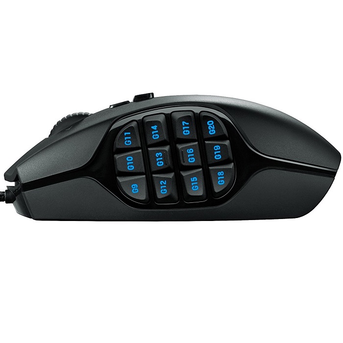 Mouse Logitech Alambrico Laser USB G600 Gaming 8200 DPI 20 Botones