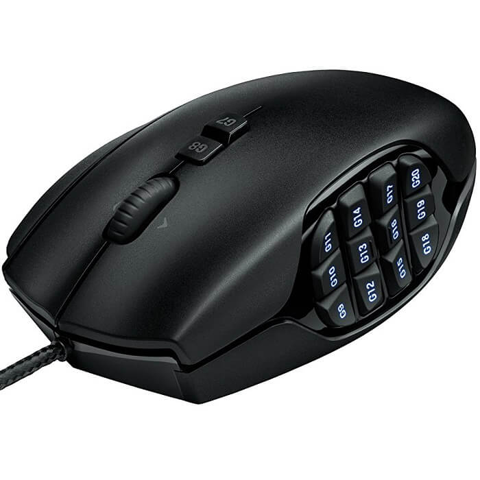Mouse Logitech Alambrico Laser USB G600 Gaming 8200 DPI 20 Botones