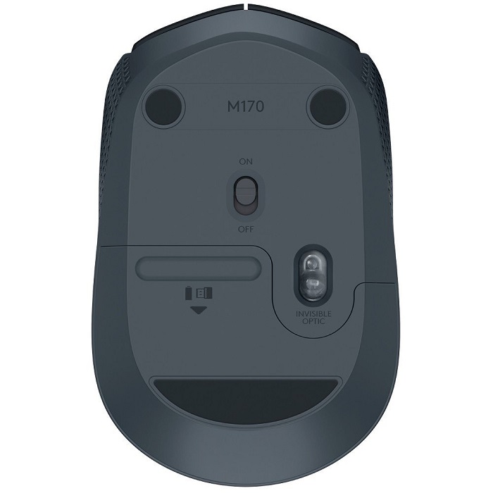 Mouse Logitech Inalambrico Optico USB Negro M170 910-004940