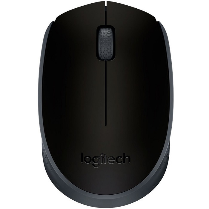 Mouse Logitech Inalambrico Optico USB Negro M170 910-004940