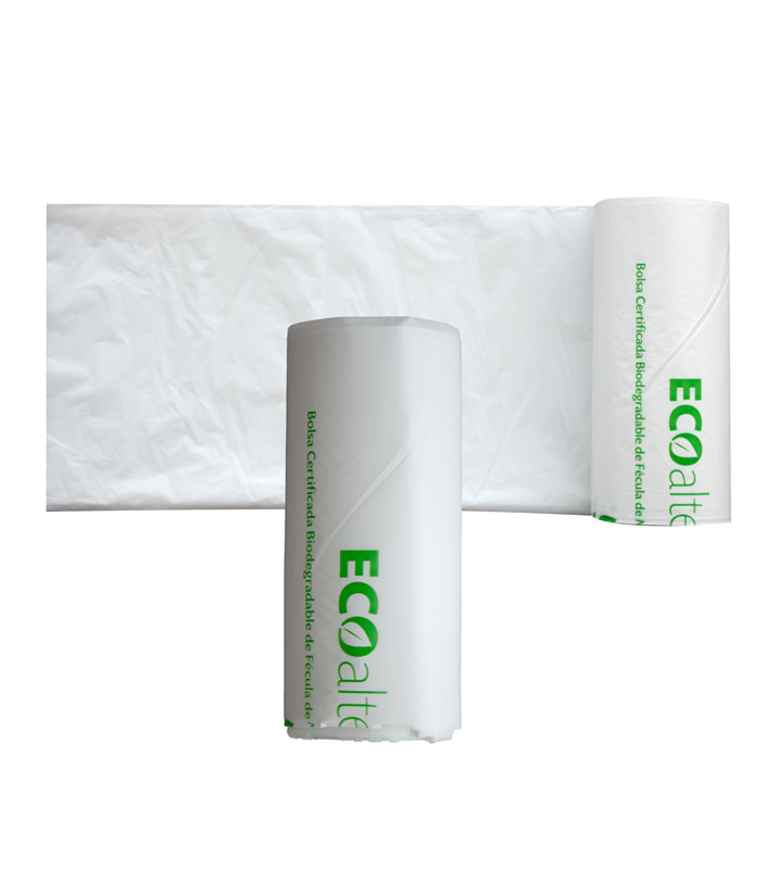 5 Paquetes de 20 bolsas Compostables Chicas para Basura de Ecoalternativas