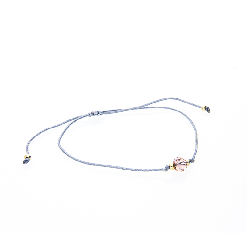 Collar para Mujer con Cristal Fino Europeo en forma de Aro Perla, Bañado en Oro 14k- Collar Elegante y Brillante-Collares de Mujer de Moda- Joyería para Mujer de Moda- Regalo especial