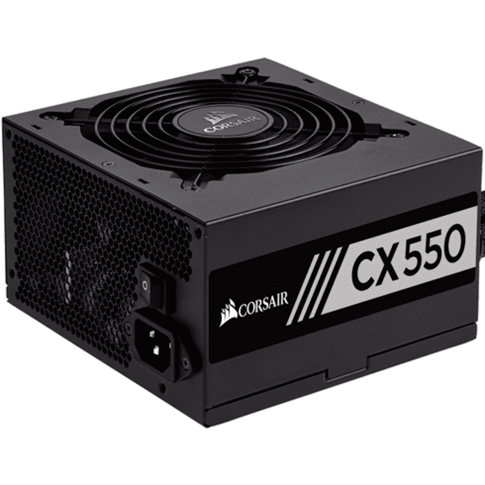 Fuente De Poder Corsair CX Series CX550 550W 80+ Bronce CP-9020121-NA