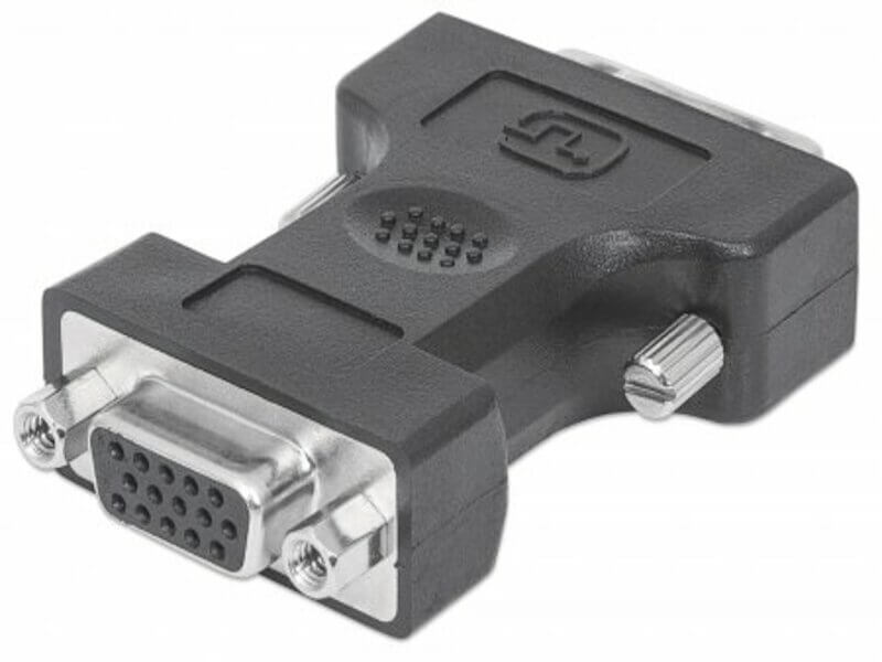 Conector Adaptador Manhattan VGA Hembra A DVI Macho 328883