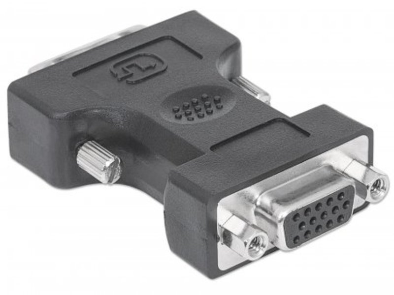 Conector Adaptador Manhattan VGA Hembra A DVI Macho 328883