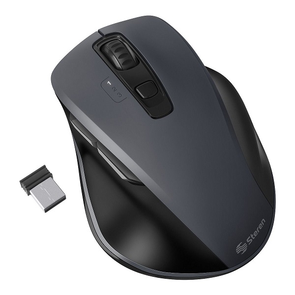 Mouse Inalámbrico Multiequipo Bluetooth Y Rf Steren