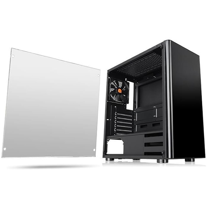 Gabinete Thermaltake V200 TG Vidrio Templado Ventilador CA-1K8-00M1WN-00