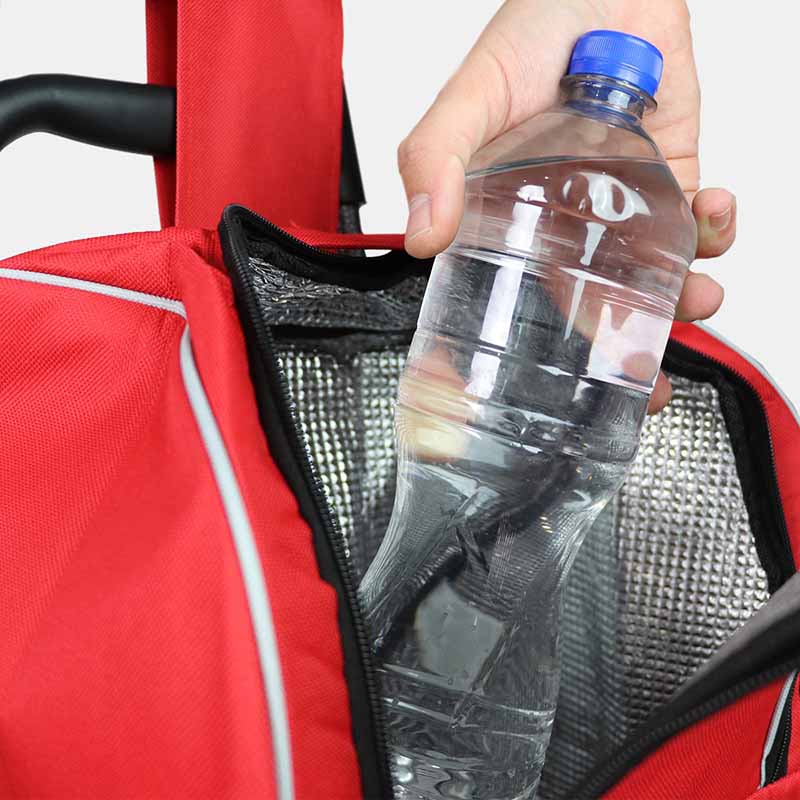 Bolsa hielera para carrito de mandado Negro Brang