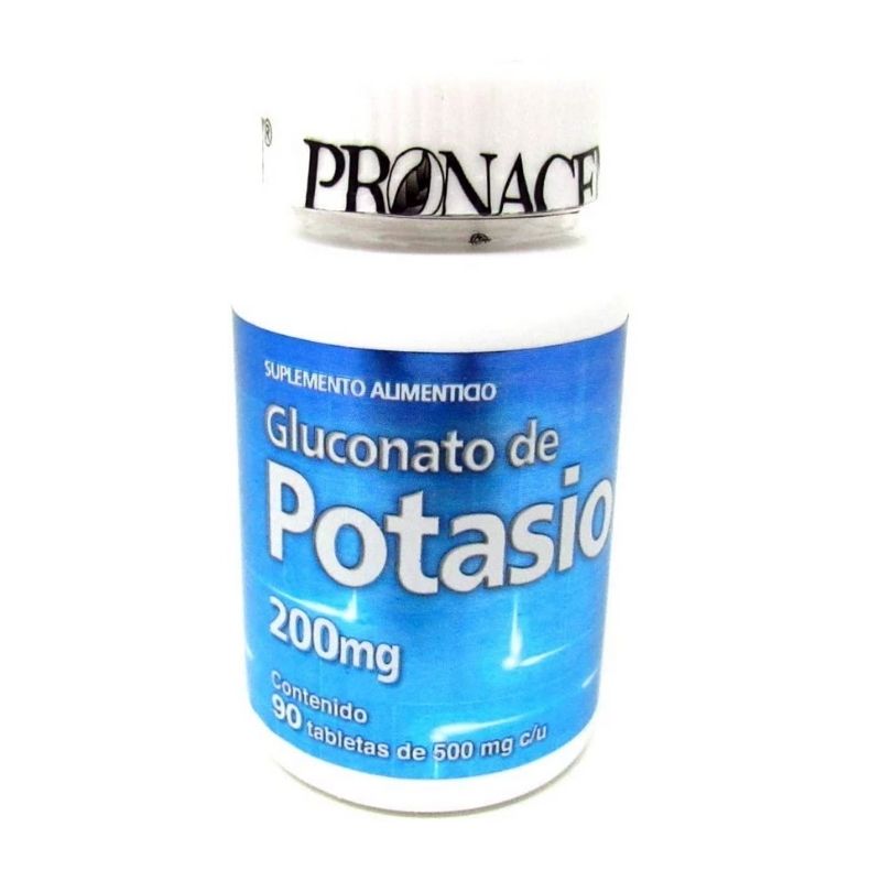 Gluconato de Potasio 90 Tabletas