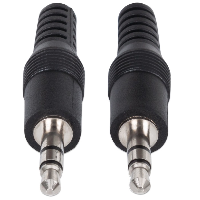 Cable De Audio Estereo Manhattan 3.5mm Macho a Macho 1.8 Metros 334594