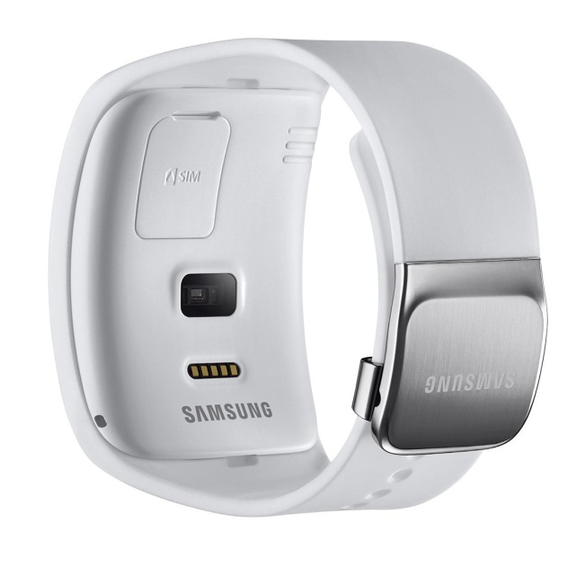 Smartwatch Reloj Samsung Gear S Bluetooth WiFi Notificaciones y Llamadas Blanco Remanufacturado