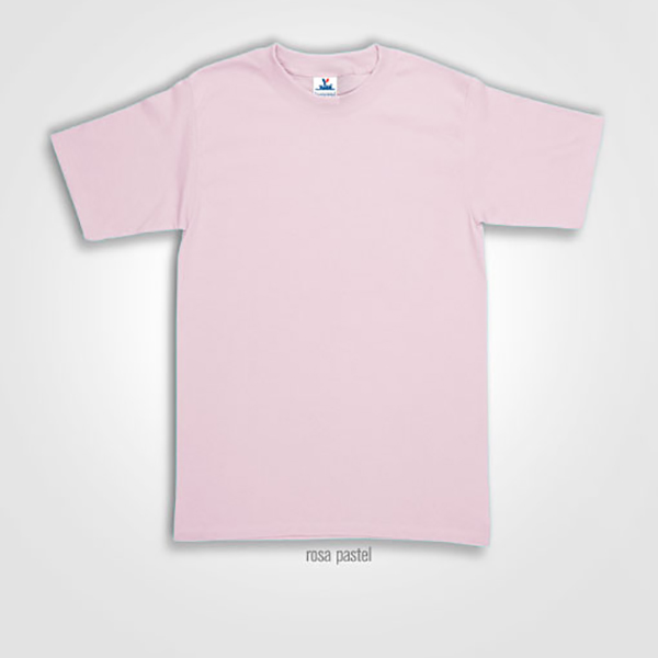 PLAYERA NIÑO CUELLO RED M/C UNISEX ROSA PASTEL S