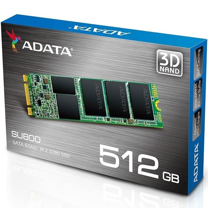M.2 2280 SSD 512GB ADATA Ultimate SU800 ASU800NS38-512GT-C