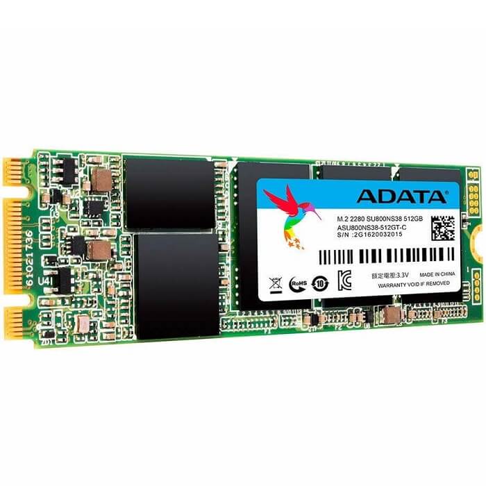 M.2 2280 SSD 512GB ADATA Ultimate SU800 ASU800NS38-512GT-C