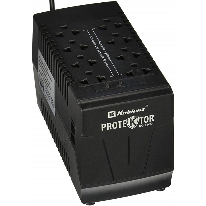 Regulador De Voltaje Koblenz RS-1400-I 1400VA 8 Contactos 00-1582-6