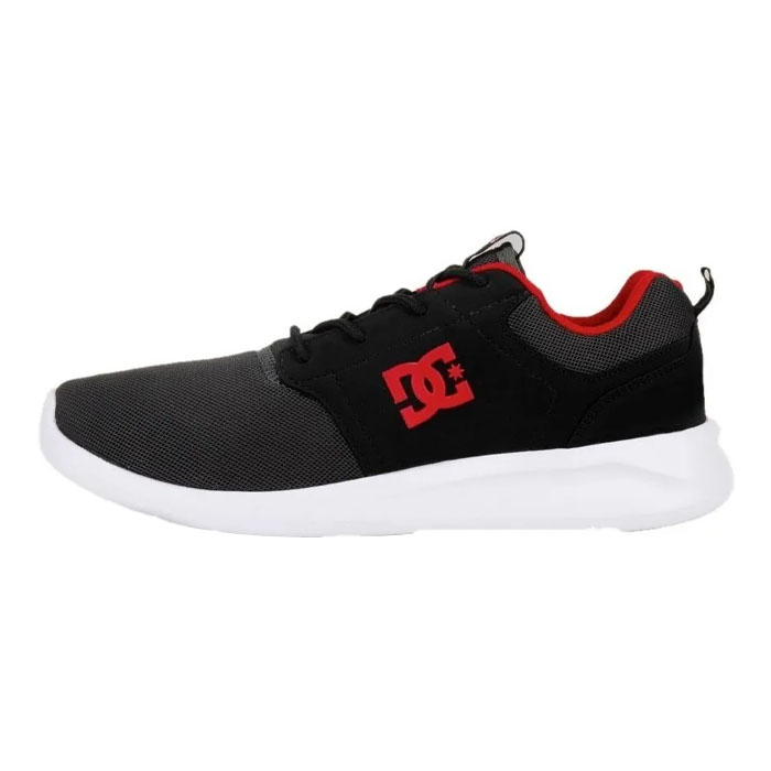 Tenis DC SHOES Hombre MIDWAY SN MX Grey/Black/Red