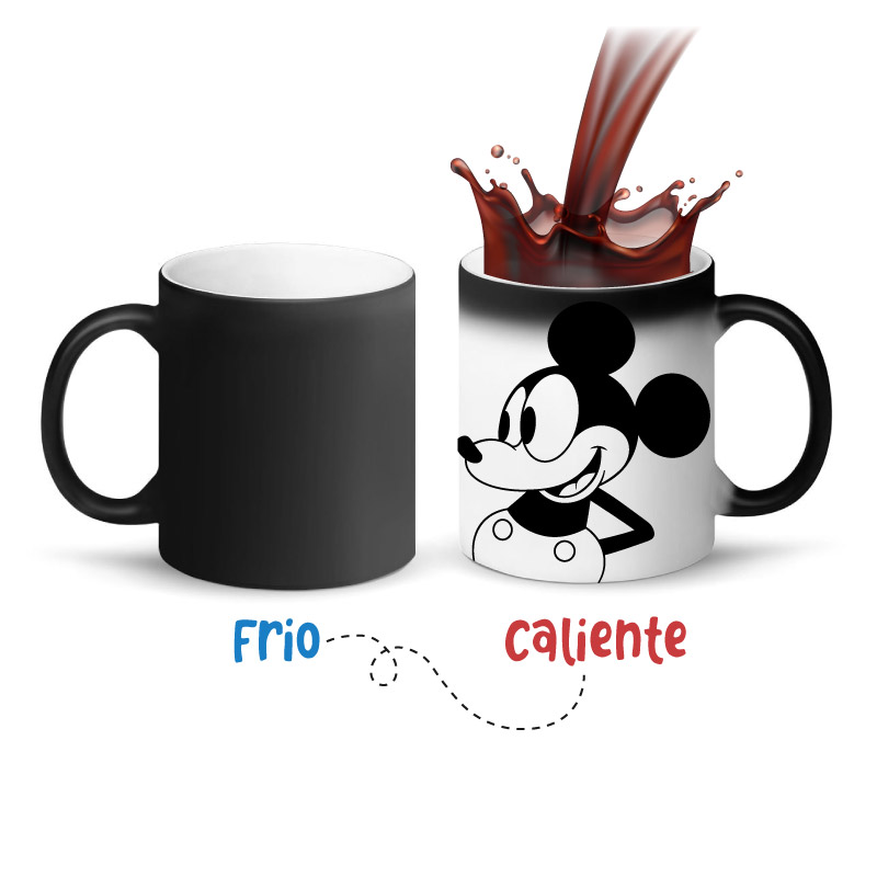 SET 3 TAZAS MAGICAS 11 OZ DISEÑO MICKEY MOUSE