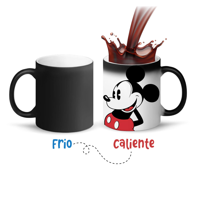 SET 3 TAZAS MAGICAS 11 OZ DISEÑO MICKEY MOUSE