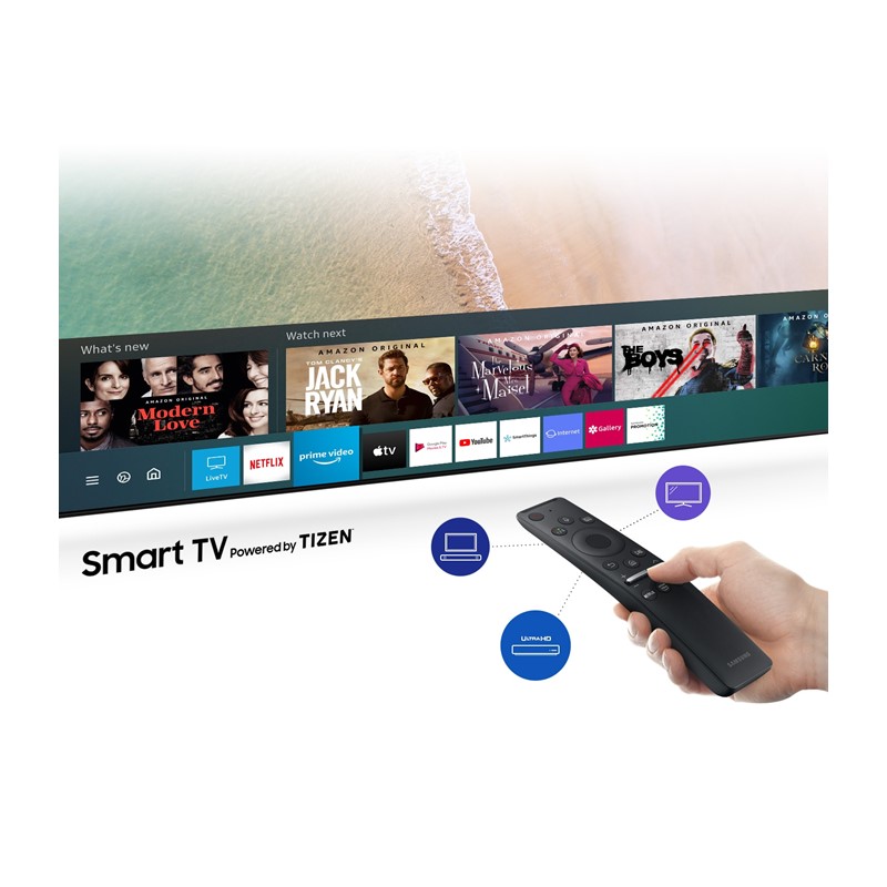 Pantalla Smart TV 4K UHD 43" Samsung UN43TU800FXZX CST
