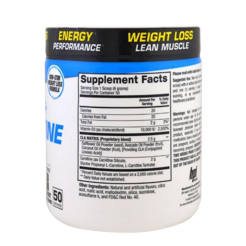 Cla Carnitina Sabor Rainbow Ice 50 Serv Bpi Sports 