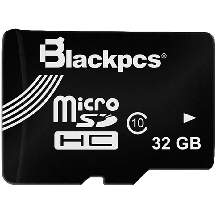 Memoria MicroSD 32GB Blackpcs SDHC Clase 10 MM10101-32