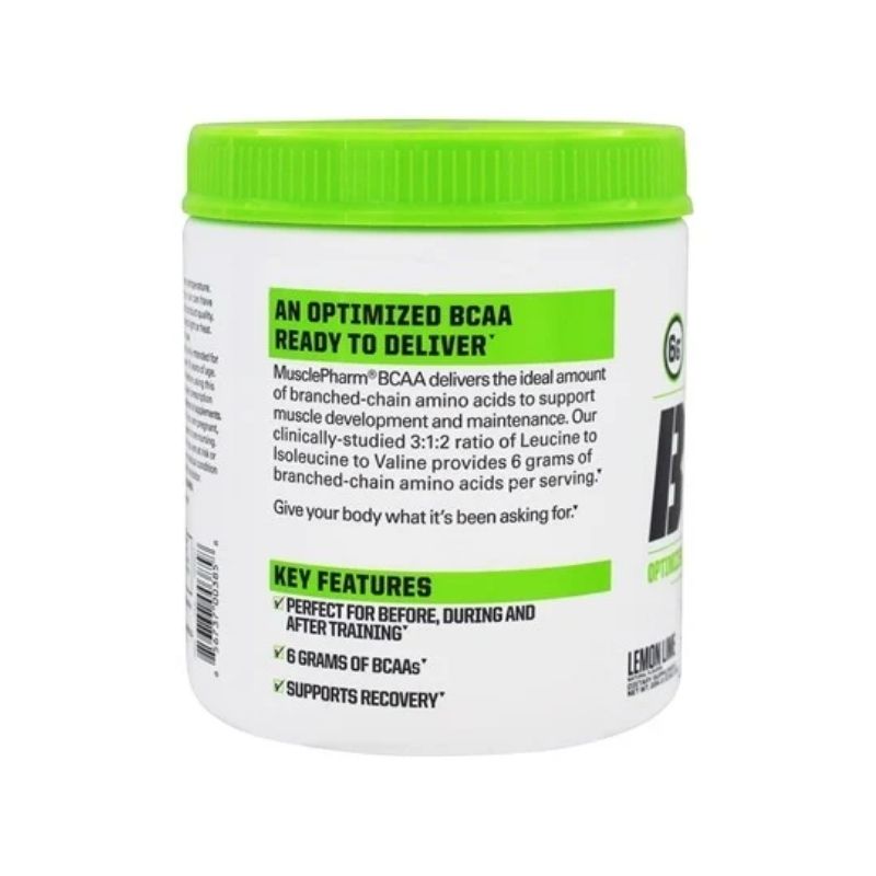 BCAA Cadena de Aminoácidos Polvo 30 Servicios Lima Limón MP Essentials
