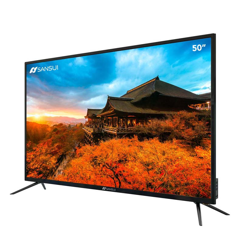 Televisión LED Smart TV Sansui SMX5019USM de 50 pulgadas Resolución 3840 x 2160 Ultra HD 4K Android