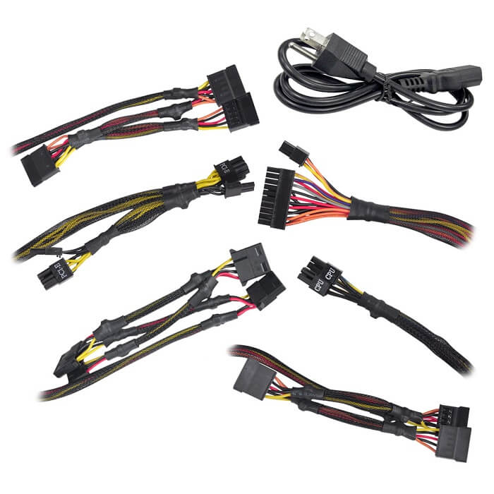 Fuente De Poder EVGA 600W 100-W1-0600-K1 80 Plus