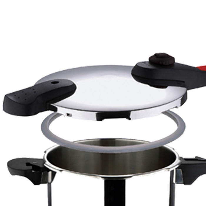 Olla de Presión de Acero Inoxidable, 8 litros (Tijera)