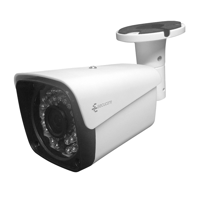 Camara Cctv Bullet Exterior Video 1080p 2 MP Audio Microfono 