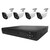 Kit CCTV 4 Camaras Exterior Audio Microfono Video HD 1080p