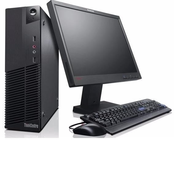 PC Lenovo ThinkCentre M83 SFF Intel Core i7-4770 3.4GHz 8GB Ram 500GB Disco duro Monitor 22" Windows 10 Pro NO DVD Equipo Clase B, Reacondicionado