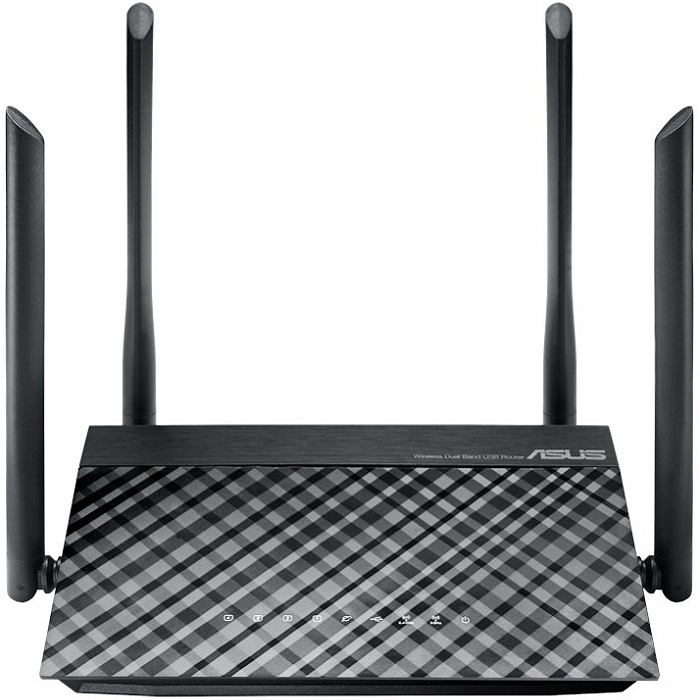 Router ASUS RT-AC1200 Banda Dual 2.4 & 5GHz.