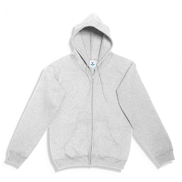 Sudadera con Capucha, Cangurera y Cierre Unisex para Adulto 50% Algodón 50%  Poliéster - Playeras Monterrey