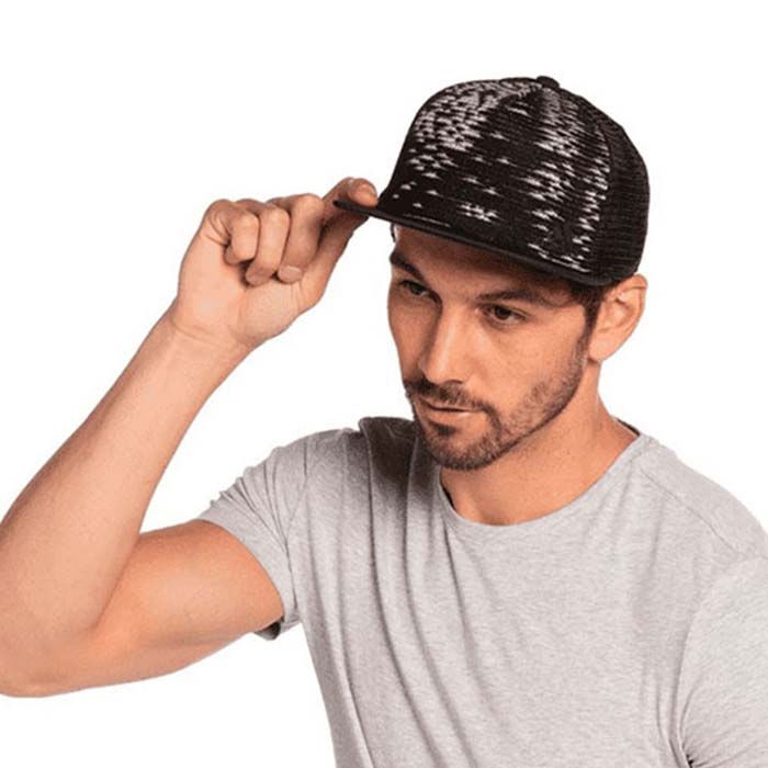 Gorra ADIDAS Hombre TRUCKER FLAT PK Negro
