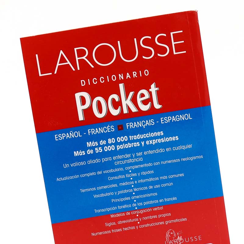 zona Frente a ti Adiós Diccionario Frances-espanol Larousse Pocket