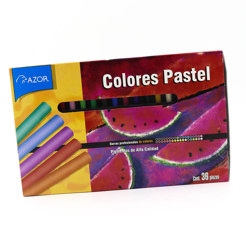 Colores Pastel Seco Stafford 36 Pzas. Gises Pastel