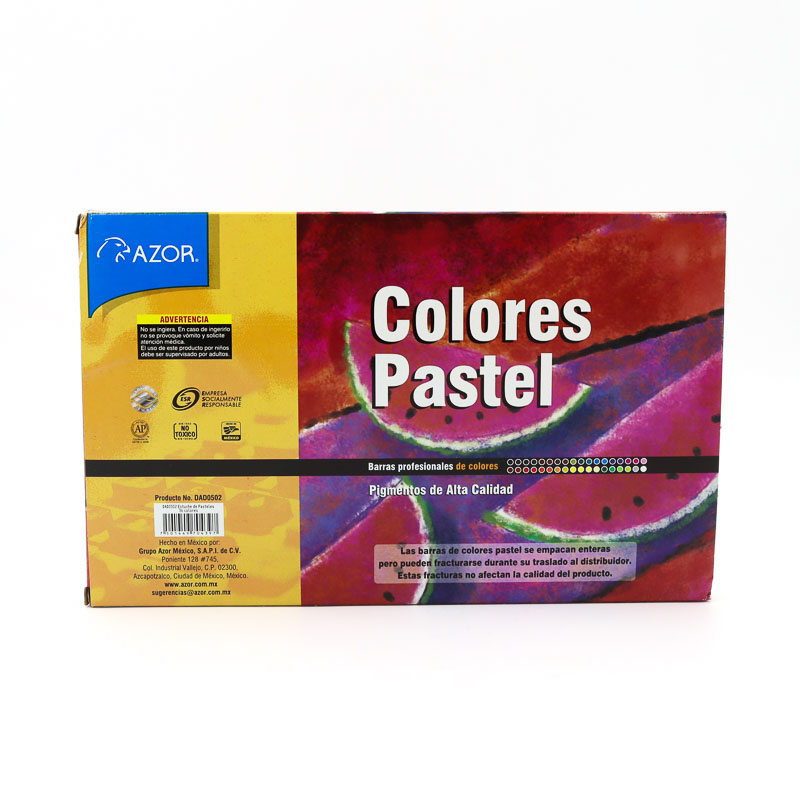 Colores Pastel Seco Stafford 36 Pzas. Gises Pastel