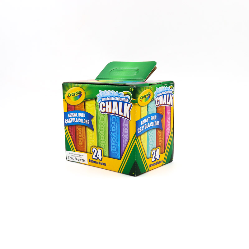 Caja Gises Gigantes Lavables. Crayola