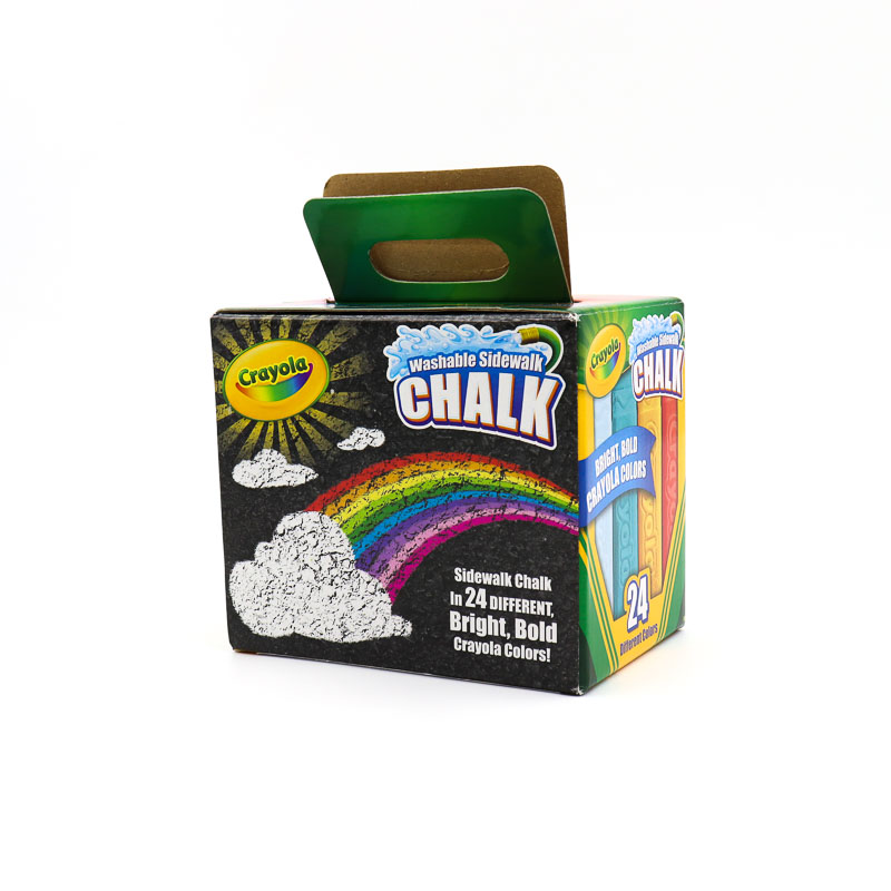 Caja Gises Gigantes Lavables. Crayola