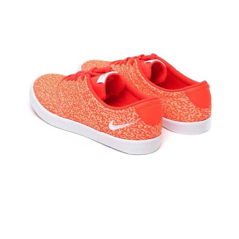 Tenis Nike Mini sneaker lace print naranja