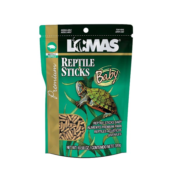 Lomas Alimento Para Tortugas Baby Sobre De 300 Gr En Sticks 